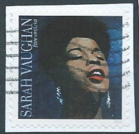 VEREINIGTE STAATEN ETATS UNIS USA 2016 SARAH VAUGHAN (MUSIC ICONS SERIES) F USED ON PAPER SN 5059 MI 5233 YT 4868 SG 566 - Gebruikt