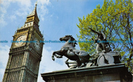 R065648 Big Ben And Boadicea Statue. London - Autres & Non Classés