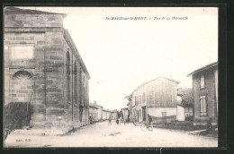 CPA St-Mard-sur-le-Mont, Rue De La Marmotte  - Autres & Non Classés