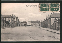 CPA Avize, Place Du Marché  - Autres & Non Classés