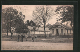 CPA Camp De Chalons, École Normale De Tir, Le Bureau De Service  - Sonstige & Ohne Zuordnung