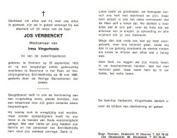 Jos Verberckt (1913-1986) - Imágenes Religiosas