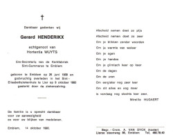 Gerard Henderikx (1909-1993) - Images Religieuses