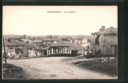 CPA Cheminon, Les Halles  - Otros & Sin Clasificación