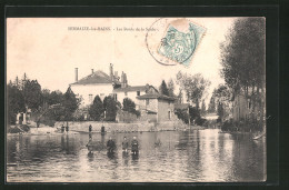 CPA Sermaize-les-Bains, Les Bords De La Saulx  - Sermaize-les-Bains