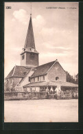 CPA Larzicourt, L`Eglise  - Other & Unclassified