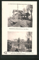 CPA Vienne-la-Ville, Vue Sur La Riviére D`Aisne, La Gare  - Other & Unclassified