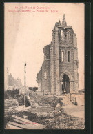 CPA Ville-sur-Tourbe, Ruines De L`Eglise  - Ville-sur-Tourbe