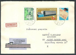 Hungary 1978, Automatic Letters Sorting Maschine, Letter To Yugoslavia - Other & Unclassified