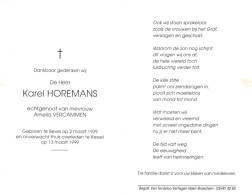 Karel Horemans (1939-1999) - Images Religieuses
