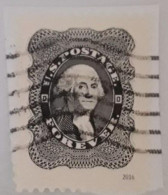 VERINIGTE STAATEN ETATS UNIS USA 2016 CLASSICS FOREVER: GEORGE WASHINGTON F USED ON PAPER SN 5079C MI 5255 YT 4881 SG 56 - Gebruikt