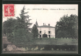 CPA Lentilly, Château De Mercruy  - Autres & Non Classés