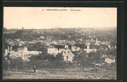 CPA Fontaines-sur-Saone, Vue Generale  - Andere & Zonder Classificatie