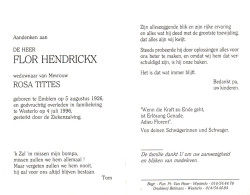 Flor Hendrickx (1926-1996) - Devotion Images