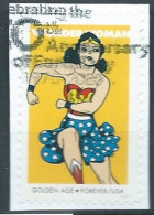 VERINIGTE STAATEN ETATS UNIS USA 2016 WONDER WOMAN: GOLDEN AGE F USED ON PAPER SN 5152 MI 5344 YT 4964 SN 5755 - Gebruikt