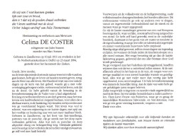 Celina De Coster (1911-1994) - Images Religieuses