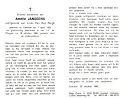 Amelia Janssens (1933-1996) - Andachtsbilder