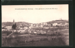 CPA Villechenève, Vue Générale  - Other & Unclassified