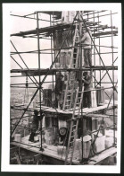 Photo Ansicht London, Bauarbeiten An Der Spitze Des Turmes Der Canterbury Kathedrale  - Professions