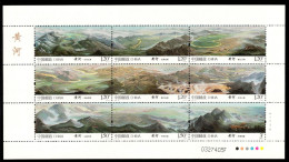 China Volksrepublik 4705-4713 Postfrisch Als Kleinbogen #JK632 - Autres & Non Classés