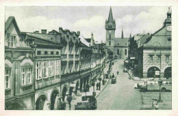 73975276 Koeniginhof_Elbe_Dvur_Kralove_nad_Labem_CZ Stadtzentrum Blick Zur Kirch - Tschechische Republik