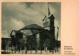 73903273 Karlsruhe Baden St Stephan Kirche Von Suedwesten Karlsruhe Baden - Karlsruhe