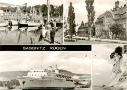 73903265 Sassnitz Ostseebad Ruegen Fischereihafen Postamt Rathaus Eisenbahnfaehr - Sassnitz