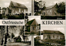 73903209 Ihrhove Ostfries Kirchen Driever Ihrenerfeld Ihrhove Mittling Mark Ihrh - Sonstige & Ohne Zuordnung