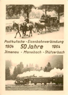 73903172 Ilmenau Thueringen Postkutsche Eisenbahnverbindung Ilmenau Manebach Stu - Ilmenau