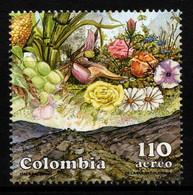 09B- KOLUMBIEN - 1989 - MI#:1754 - MNH- FLOWERS - NATURAL RICHES OF COLOMBIA. - Colombia