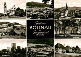 73903022 Kollnau Pfarrkirche Im Kohlenbachtal Kastelburg Kollnau Blasius Kapelle - Sonstige & Ohne Zuordnung