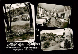 73902957 Egloffstein Hotel Cafe Haefner Gastraum Terrasse Egloffstein - Otros & Sin Clasificación