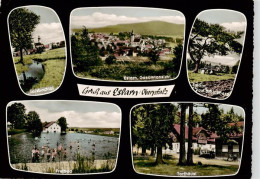 73902943 Eslarn Loisbachtal Panorma Schlossbergblick Freibad Torfhaeusl Eslarn - Other & Unclassified