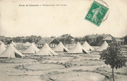 CPA Camp De Sissonne-Emplacement Des Tentes-Timbre         L2905 - Sissonne