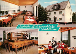 73902880 Dahlheim Gaststaette Brueckenschaenke Gastraeume Bar Musikgruppe Dahlhe - Altri & Non Classificati