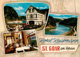 73902862 St Goar Rhein Hotel Keutmann Restraurant Rheinpartie  - St. Goar