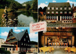 73864676 Waischenfeld Gasthof Zur Post Gaststube Bar Angelteich Waischenfeld - Autres & Non Classés