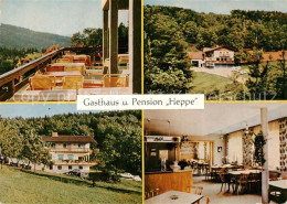 73864665 Krausenbach Gasthaus Pension Heppe Terrasse Gaststube Teilansicht Kraus - Sonstige & Ohne Zuordnung