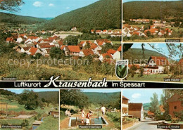 73864661 Krausenbach Panorama Teilansicht Cafe Haecker Kinderspielplatz Wassertr - Sonstige & Ohne Zuordnung