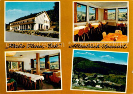 73864659 Altenbuch Unterfranken Haus Tann Eck Gastraeume Panorama Altenbuch Unte - Otros & Sin Clasificación