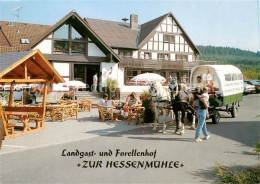 73864655 Grossenlueder Landgasthaus Und Forellenhof Zur Hessenmuehle Pferdewagen - Andere & Zonder Classificatie