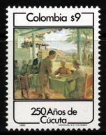 06- KOLUMBIEN - 1983- MI#:1614- MNH- 250 YEARS OF CUCUTA CITY - Kolumbien