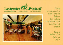 73864568 Friederikensiel Landgasthof Friesland Gastraum Friederikensiel - Wangerland