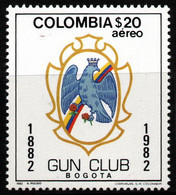 09- KOLUMBIEN - 1982- MI#:1577- MNH- GUN CLUB - Colombie