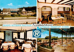 73864543 Reinhardshain BAB Rasthaus Reinhardshain Gastraeume Terrasse Reinhardsh - Autres & Non Classés