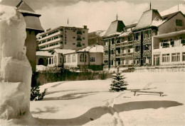 73864439 Novy Smokovec Neuschmecks SK Ortsmotiv Mit Palace Hotel Im Winter  - Slovakia