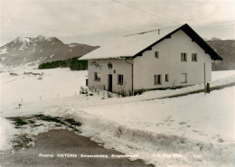 73864397 Schwarzenberg Vorarlberg Pension Viktoria Im Winter Schwarzenberg Vorar - Andere & Zonder Classificatie