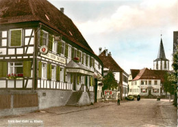 73864364 Kork Gasthaus Ochsen Blick Zur Kirche Kork - Kehl