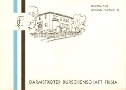 73864355 Darmstadt Darmstaedter Burschenschaft Frisia Kuenstlerkarte Darmstadt - Darmstadt