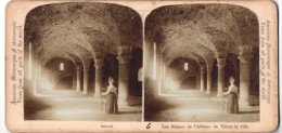 Stereo-Fotografie Ansicht Villers La Ville, Les Ruines De L`Abbaye  - Stereoscopic